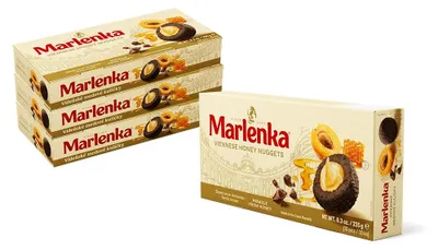 Produktbild von 3+1 MARLENKA® Wiener Honigkugeln 4 x 235 g