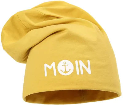 Produktbild von Leoberg Uni Beanie Mütze für Erwachsene - Leichte Kopfbedeckung in 158085-Gelb-57