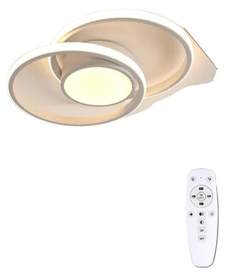 Image de Plafonnier, à intensité variable, LED, avec télécommande, modèle A0024
