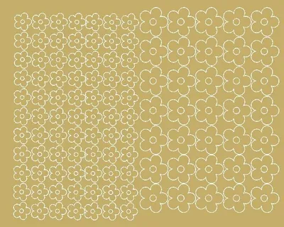 Immagine prodotto di Adesivi per caschi da bicicletta, fiori, 112 pezzi, color oro lucido