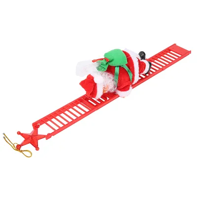 Image de Échelle électrique à grimper,Échelle de Noël,Échelle de sapin de Noël,Échelle à grimper de Noël,Ornements de sapin de Noël,Décoration de Noël