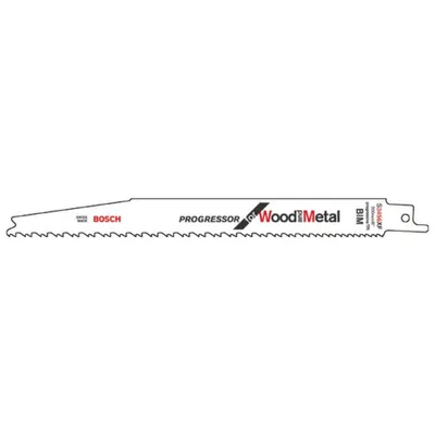 Immagine prodotto di Lama per sega circolare Bosch S 3456 XF, Progressor per legno e metallo, confezione da 5 2608654406 Lunghezza della lama 200 mm (2608654406)