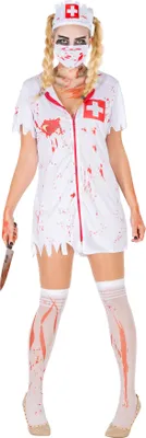 Produktbild von dressforfun® Frauenkostüm y Zombie Krankenschwester