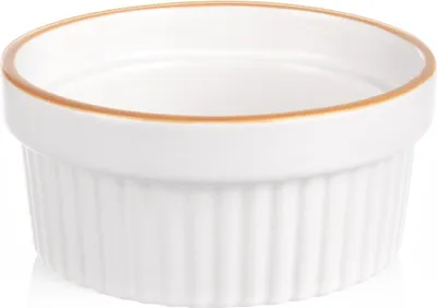 Obrázek produktu pro Orion | Keramická zapékací mísa - 290 ml - Žáruvzdorná - Vhodná do myčky - Ideální pro soufflé crème brûlée