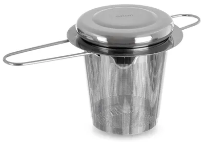 Immagine prodotto di Infusore per tè in acciaio inox con coperchio, 7,5 cm