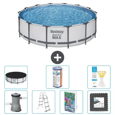 Obrázok produktu pre Bestway Steel Pro MAX okrúhly – 427 x 122 cm – 8-dielny S563