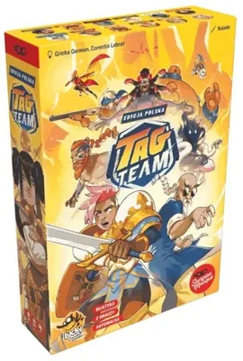 Zdjęcie produktu dla Tag Team gra karciana STWÓRZ ZAWODNIKA do bójki Lucky Duck DECKBUILDING