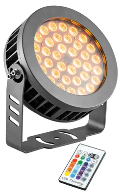 Obrázek produktu pro RGB LED reflektor antracit IP65 36W LF6536