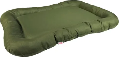 Obrázok produktu pre Vodotesné psie lôžko veľkosti 85 x 60 cm – robustné, ľahko udržiavateľné, z materiálu Codura, podložka pre malé, stredné a veľké psy, pre vnútorné aj vonkajšie použitie – farba – vojenská zelená