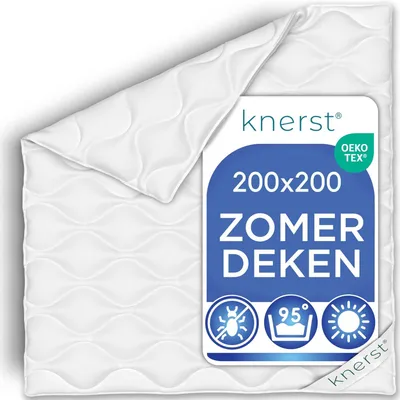 Produktbild von Sommerbettdecke 200x200 cm, Mikrofaser, für warme Nächte, leicht