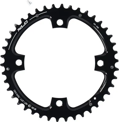 Obrázok produktu pre Reťazový krúžok XLC CR-A22 Sram 2x10 rýchlostí, Ø120mm, 42Z., čierny