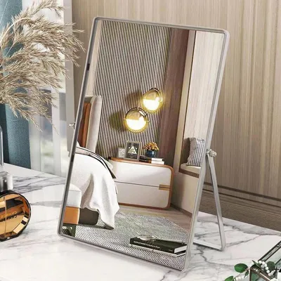 Imagen del producto de Espejo de maquillaje: 30x22 cm, giratorio 90°