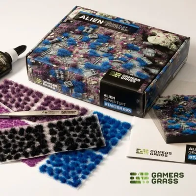 Obrázok produktu pre GamersGrass Tuft Starter Boxes - Alien Grass, Viacfarebný