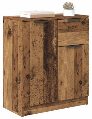Produktbild von vidaXL Sideboard mit Schubladen Altholz 60 x 30 x 70 cm Holzwerkstoff