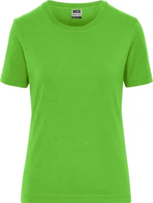Produktbild von T-Shirt aus weichem Elastic-Single-Jersey lime-green, Gr. L
