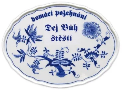 Obrázok produktu pre Böhmisches Porzellan, a.s., Dubí Gottes Segen, 24,5 x 18 cm, Zwiebel, Böhmisches Porzellan