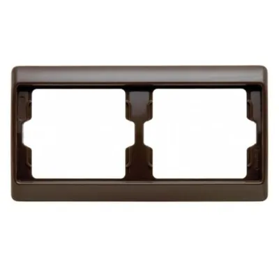 Image de Cadre double br ARSYS - Cadre double marron 13630001