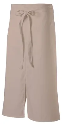 Produktbild von Bistroschürze B 100 x L 80 cm : sand : 65% Polyester 35% Baumwolle