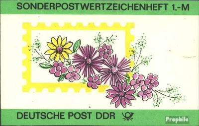Produktbild von Briefmarken DDR 1986 Mi SMHD30 (kompl.Ausg.) postfrisch Blumen