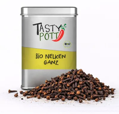 Produktbild von Tasty Pott  Nelken ganz ab 50g Dose