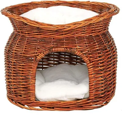 Produktbild von Famanu Katzen- und Hundematte mit 2 weichen Kissen - Braun