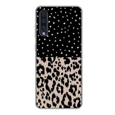 Produktbild von MuchoWow® Handyhülle Schutzhülle Hülle für Samsung Galaxy A50 Panther Druck - Tiere - Design Silikon Softcase Handy Hülle - Mobiltelefonhülle
