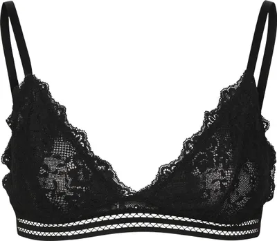 Produktbild von VERO MODA Spitzen Triangel BH ohne Bügel & Polster Lace Bralette Bustier VMANNA Größe: S