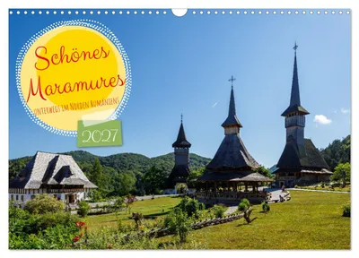 Produktbild von Schönes Maramures (Wandkalender 2027 DIN A3 quer), CALVENDO Monatskalender