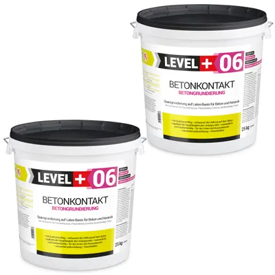 Zdjęcie produktu dla Grunt do betonu Betonkontakt 50kg Grunt pod tynki Grunt szczepny na płyty OSB Level Plus 06