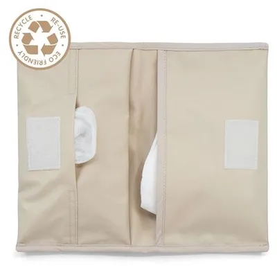 Productafbeelding van Kipkep Napper Luier-etui Cookie Beige (1 stuk)