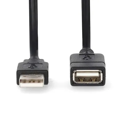 Immagine prodotto di Nedis CCGL60010BK30 Cavo USB USB 2.0 1 m USB A Nero
