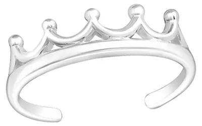 Produktbild von Zehenring Silber 925: Zehring „Krone“