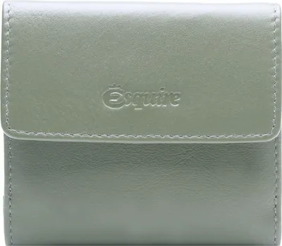 Produktbild von Esquire Leder Geldbörse Peru Lady Wallet Olive olivgrün