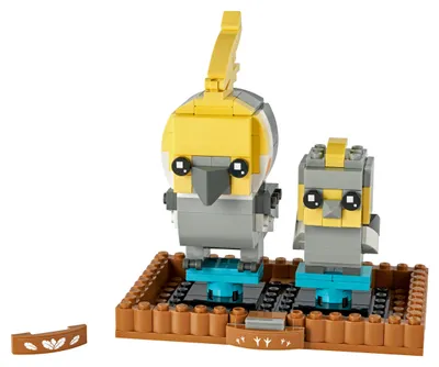 Produktbild von LEGO Iconic Cockatiel 40481, Bausatz, 8 Jahr(e), Kunststoff, 219 Stück(e), 247 g