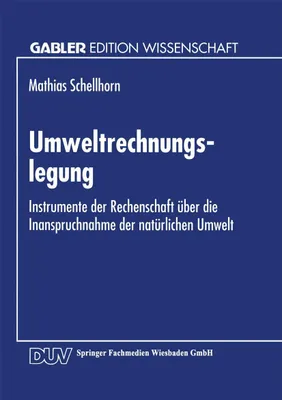 Produktbild von Umweltrechnungslegung