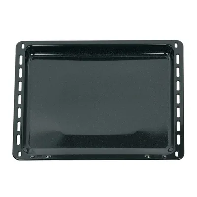 Produktbild von Backblech Kuchenblech Pizzablech 422x370x23mm emailliert Backofen Herd Original Electrolux AEG 3531939233 353193923 auch Corbero Curtiss Zanussi Zanker Rondo Rex Quelle Husqvarna