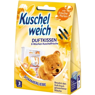 Image de Coussin moelleux parfumé Amour d'été jusqu'à 6 semaines de fraîcheur câline