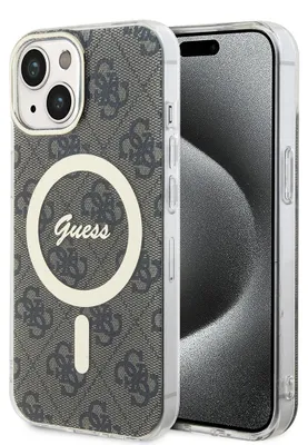 Obrázek produktu pro Pouzdro Guess 4G MagSafe pro iPhone 15 Braun