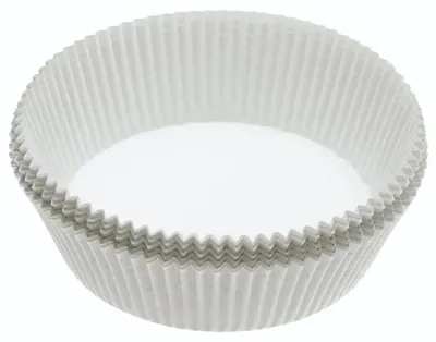 Immagine prodotto di Tortiere antiaderenti KitchenCraft KCCL8, rotonde, 20 cm, confezione da 40, colore bianco