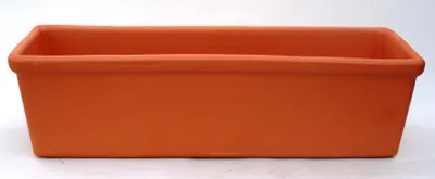 Produktbild von BLUMENKASTEN massives TERRACOTTA ohne Muster 60cm