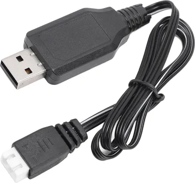 Obrázok produktu pre Nabíjací kábel USB XH 3-pinový konektor 7,4 V nabíjačka Li-ion batérií pre RC autá série 18301 18302 18303 18304 1:18
