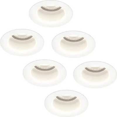 Produktbild von hoftronic LED Einbaustrahler 3,8W 270 Lumen 6000K Weiß IP65 Set 6 Stück