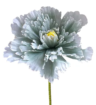 Produktbild von Künstliche Pfingstrose, realistische Seidenblume mit Stiel, Tischdekoration für Zuhause, Büro, Hochzeit, Party, Vase, künstliche Blüte
