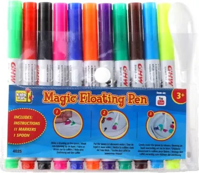 Produktbild von Jono Toys Magische Wassermarker, 12 Stk.