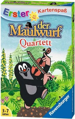 Produktbild von Der Maulwurf-Quartett Ravensburger 20435