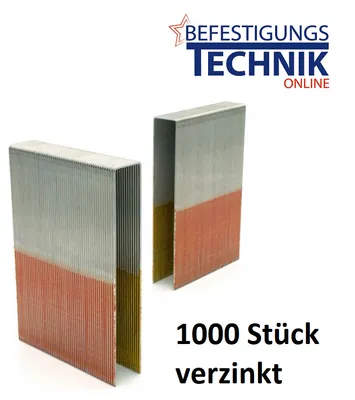 Image de 1000 agrafes à dos large Senco SP150mm CNKHA galvanisé Prebena WP Tjep MF-14 KL-62