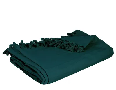 Zdjęcie produktu dla Narzuta z frędzlami PEACOCK, 160 x 220 cm