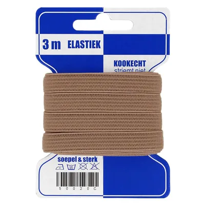 Produktbild von 3 m Gummiband 10 mm elastisches Band Wäscheband Farbwahl