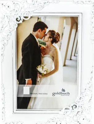 Produktbild von Goldbuch Eternity 10x15 Metallrahmen Hochzeit 980042