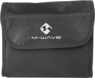 Zdjęcie produktu dla Torba na kierownicę M-WAVE "Utrecht Travel Eco" Wymiary (l x czarny)